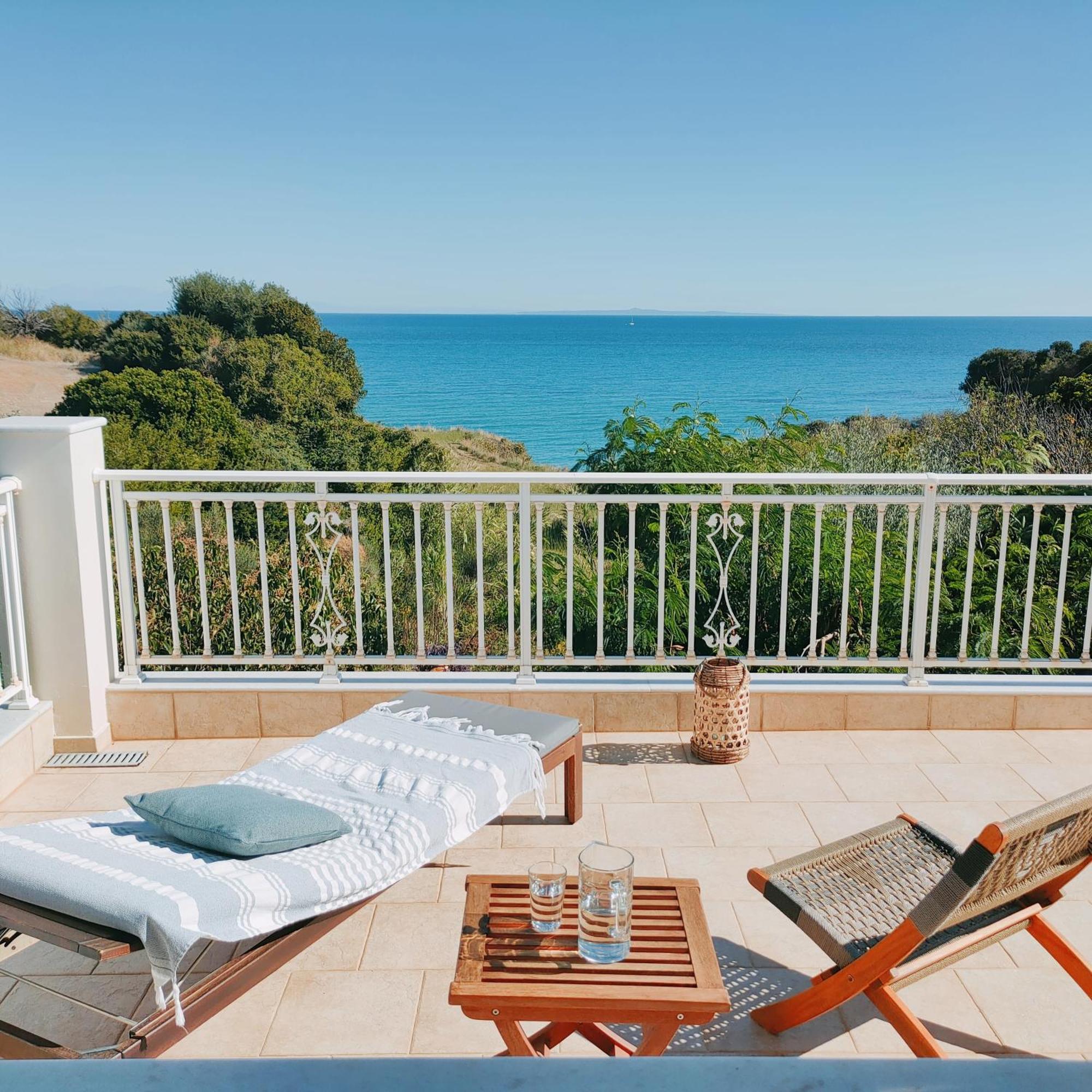 Kalamies - Secluded Beach Apartments Skala  Luaran gambar